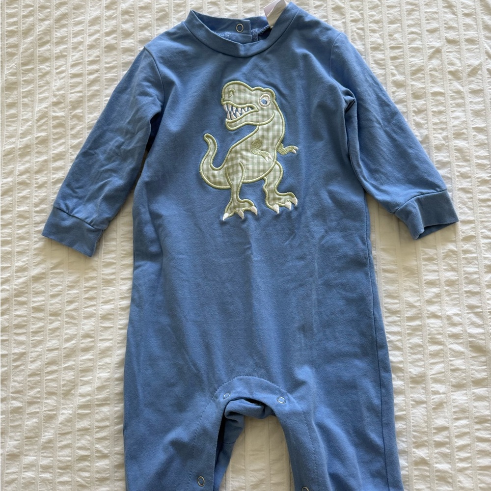 Blue Dinosaur Kids One Piece